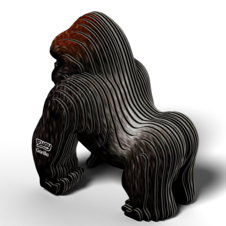 EUGY Gorila 3D kartonová skládačka - EUGY077_3.png