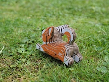 EUGY Pes Welsh Corgi 3D kartonová skládačka - EUGY080_8.JPG