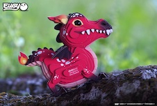 EUGY Červený drak 3D kartonová skládačka - EUGY085_8.jpg