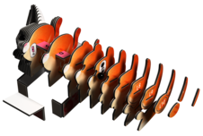 EUGY Kočka Pumpkin 3D kartonová skládačka - EUGY087_4.png