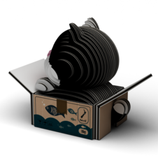 EUGY Kocourek ve smokingu 3D kartonová skládačka - EUGY089_3.png