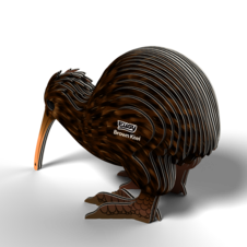 EUGY Kivi hnědý 3D kartonová skládačka - EUGY091_3.png