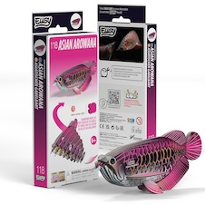 EUGY Arowana asijská 3D kartonová skládačka - EUGY118_5.jpg