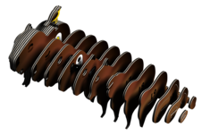 EUGY Kapybara 3D kartonová skládačka - EUGY120_4.png
