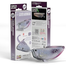EUGY Arowana stříbrná 3D kartonová skládačka - EUGY124_5.jpg