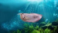 EUGY Arowana stříbrná 3D kartonová skládačka - EUGY124_7.jpg