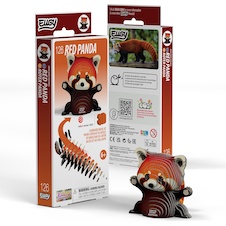 EUGY Panda červená 3D kartonová skládačka - EUGY126_5.jpg