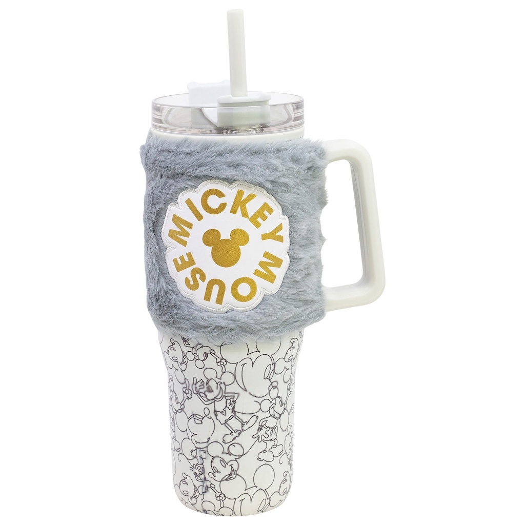 Mickey Mouse Termohrnček s plyšovým návlekom 770 ml
