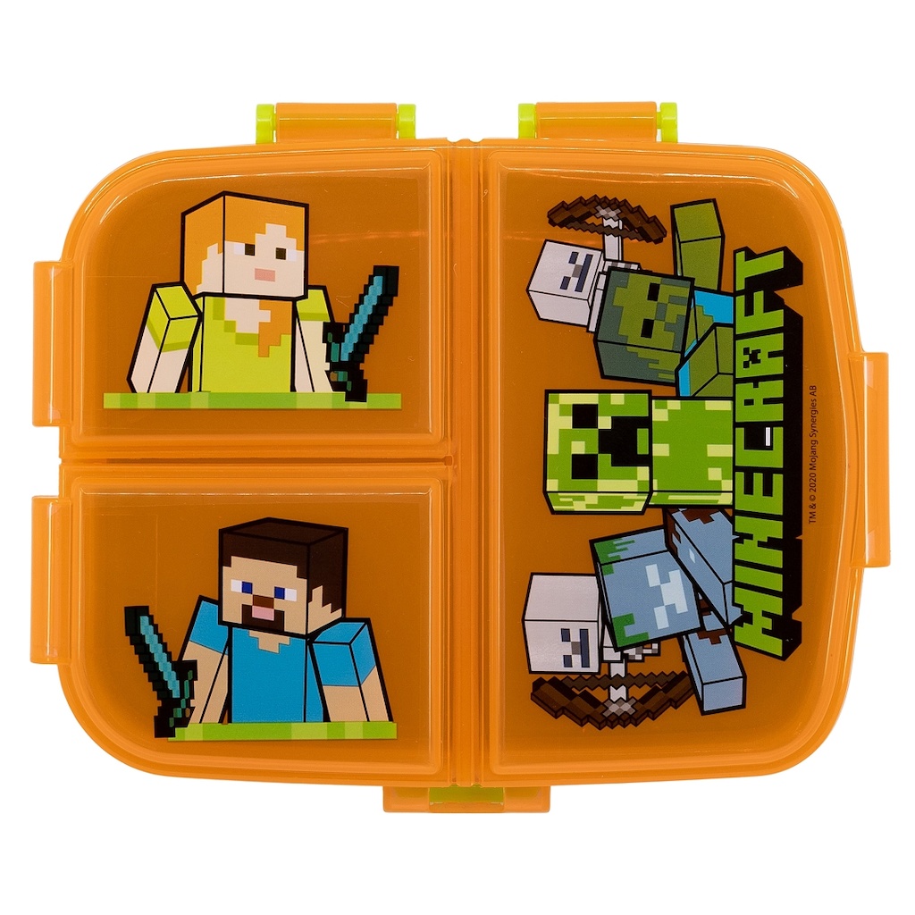 Minecraft Svačinový box s přihrádkami 550 ml - ST-40499_1.jpg