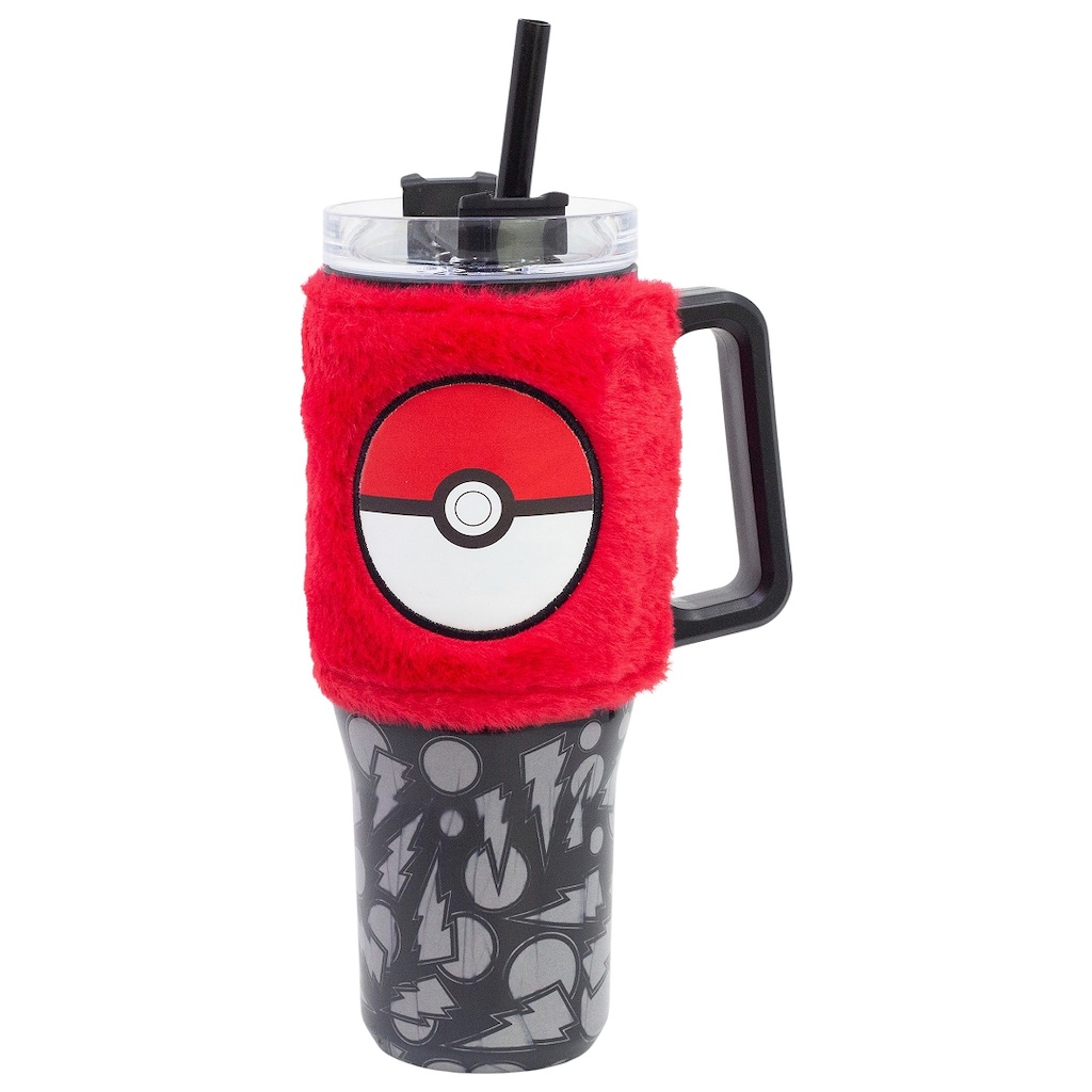 Pokémon Termohrnček s plyšovým návlekom 770 ml