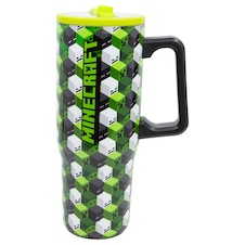 Minecraft Iconicmono Termohrnček so slamkou a uchom 920 ml