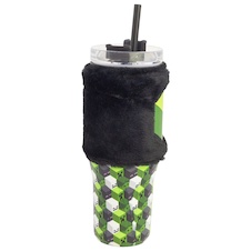 Minecraft Termohrnček s plyšovým návlekom 770 ml