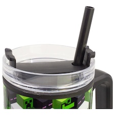 Minecraft Termohrnček s plyšovým návlekom 770 ml