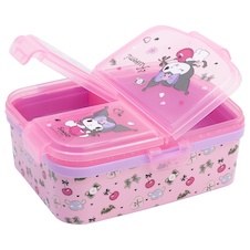 Kuromi Desiatový box s priehradkami 550 ml