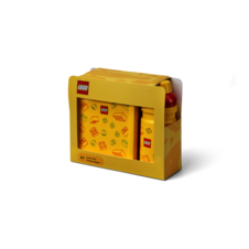 LEGO Brick Art Line Lunch Set - Red/Yellow