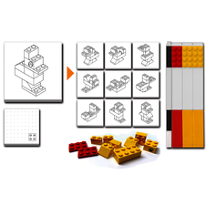 LEGO Kreativní sada Duck - samolepící bločky, gelové pero, fixy, LEGO kostky - 53466_2.png
