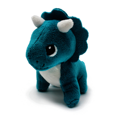PTIPOTOS Plyšový triceratops Penelops modrý - máma s miminkem - 76310_6.png