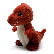 PTIPOTOS Plyšový T-Rex Alex terakotový - máma s miminkem - 76330_2.png