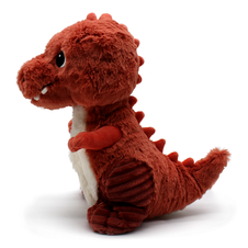 PTIPOTOS Plyšový T-Rex Alex terakotový - máma s miminkem - 76330_4.png
