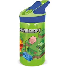Minecraft Láhev s pítkem 480 ml, Ecozen