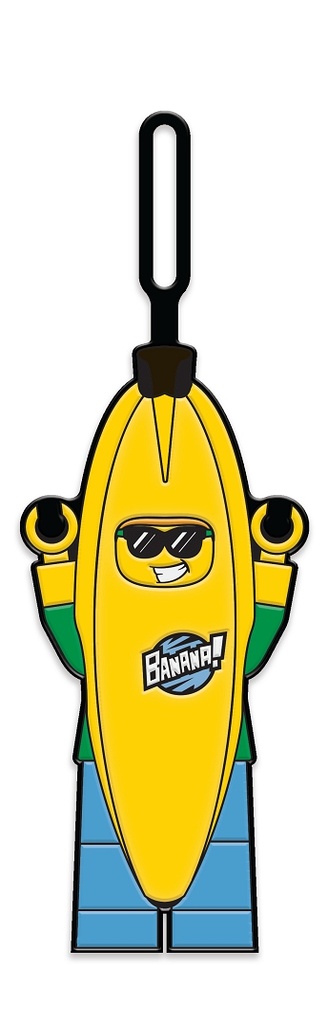LEGO Iconic Banana Guy Luggage Tag