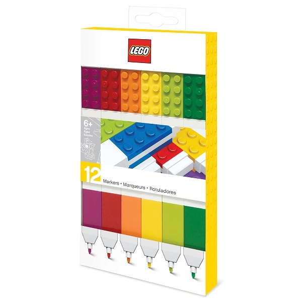 LEGO Markers - 12 pcs
