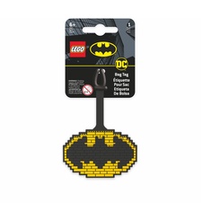 LEGO DC Super Heroes Bag Tag - Batman logo