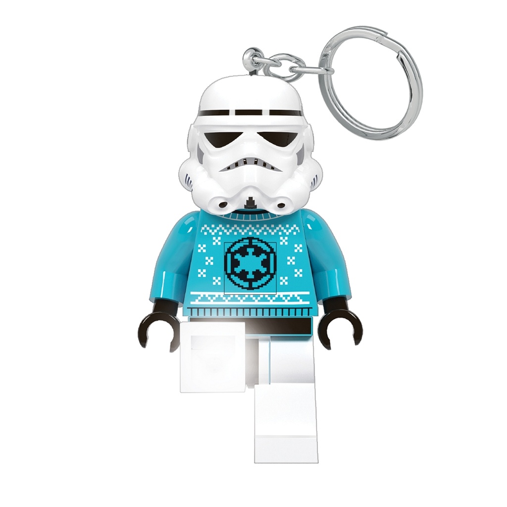 LEGO Star Wars Stormtrooper Sweater Key Light with batteries