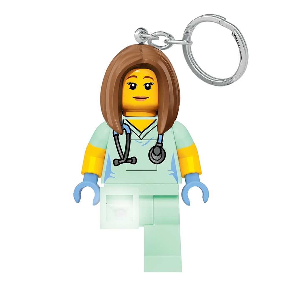 LEGO Iconic Nurse Key Light with batteries