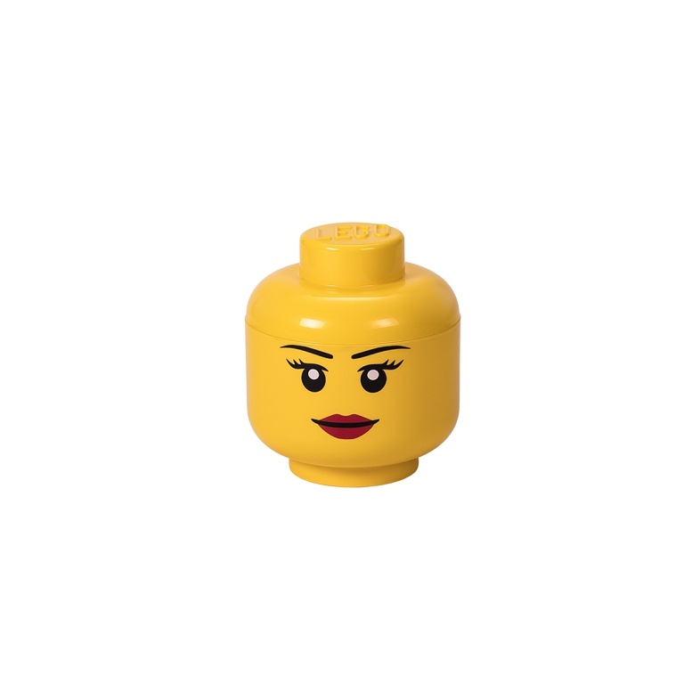 LEGO Storage Head (small) - Girl