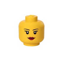 LEGO Storage Head (large) - Girl