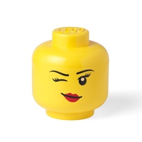 LEGO úložná hlava (velikost L) - winky