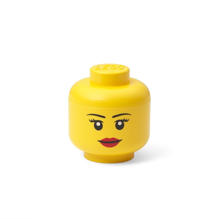LEGO Storage Head (mini) - Girl