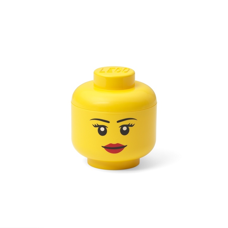 LEGO úložná hlava (mini) - dívka