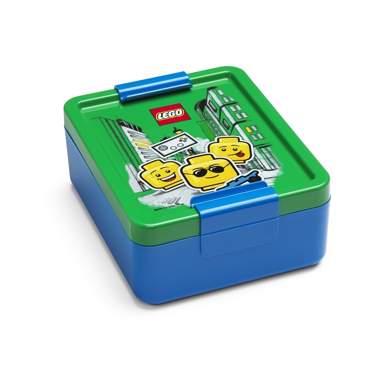 LEGO Lunch Box Blue (Iconic Boy)