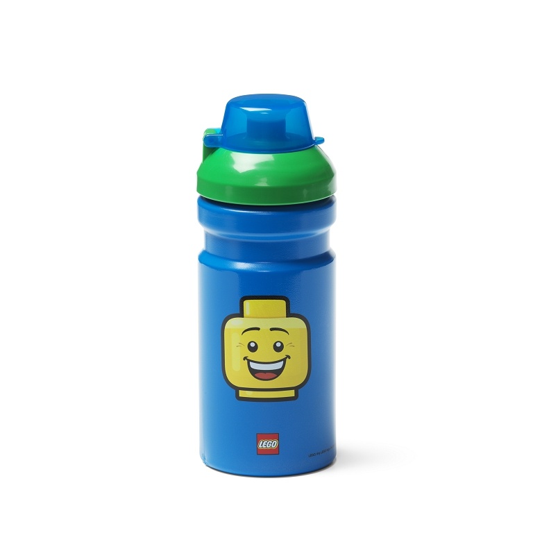 LEGO Drinking Bottle Blue (Iconic Boy)