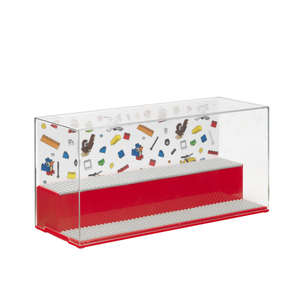 LEGO Iconic Play and Display Case - Red