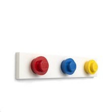 LEGO Wall Hanger Rack - Red, Blue, Yellow