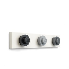 LEGO Wall Hanger Rack - Black, Grey, Dark grey