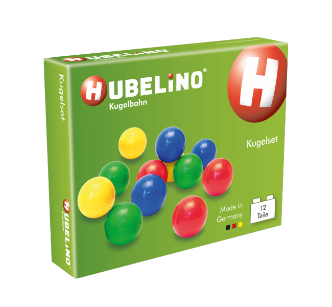 HUBELINO 12-Piece Marbles Set
