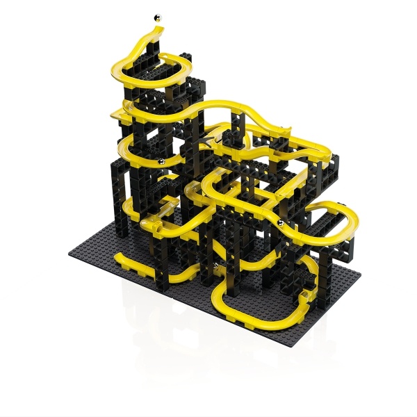 HUBELINO Pi Marble Run Set Starter (214 pcs)