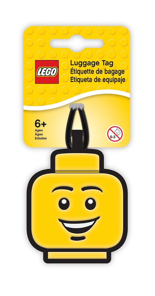 LEGO Iconic - Boy Face Luggage Tag