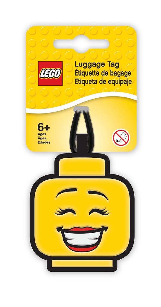 LEGO Iconic - Girl Face Luggage Tag