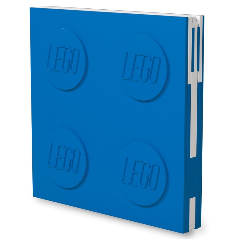 LEGO 2.0 Locking Notebook with Gel Pen - Blue